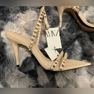 Festive Zara heels, new with tag